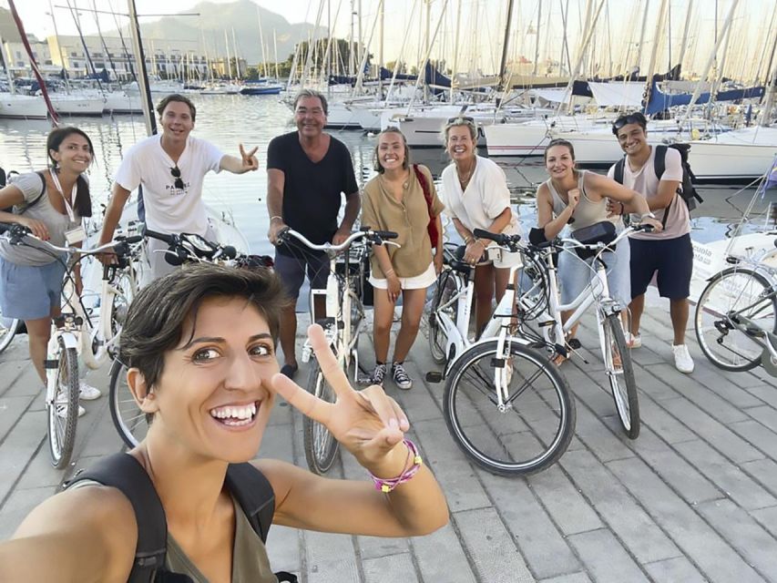 Palermo: Guided Bike Tour with Street Food Tasting - Key highlights you will feel the moment you start