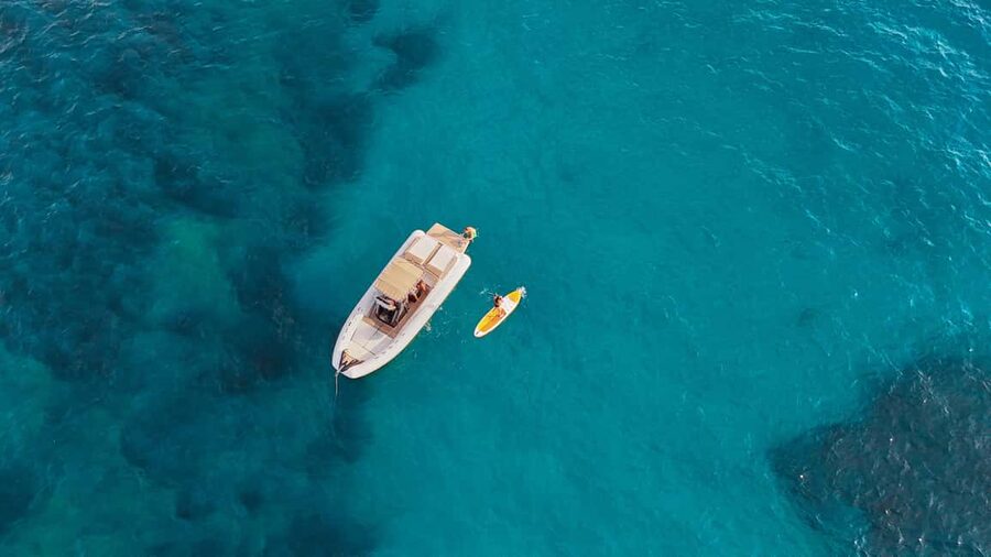 Palermo: HALF-DAY TOUR ON BOAT - Addaura coast to Mondello Bay: cliffs, then a proper reset