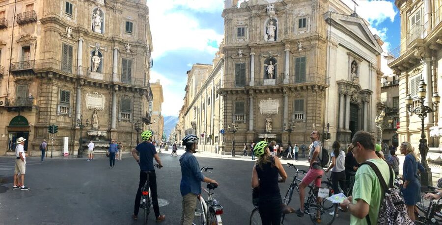 Palermo: Historic Center Guided Bike Tour with Food Tasting - The Street Food Tasting Stop: Sample, Learn, Eat