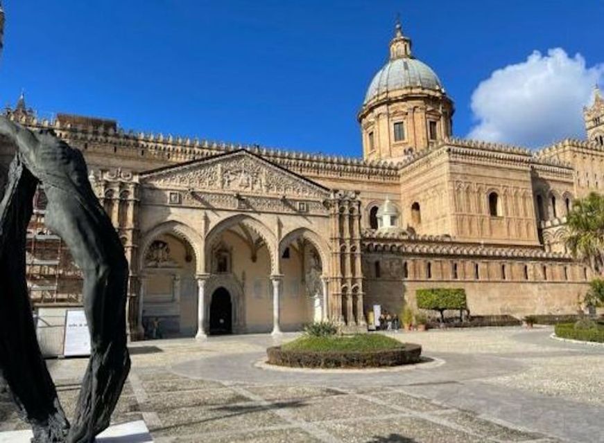 Palermo: Historical Center Walking Tour with Rooftop Views - Piazza Pretoria: the square of shame and a marble fountain full of figures