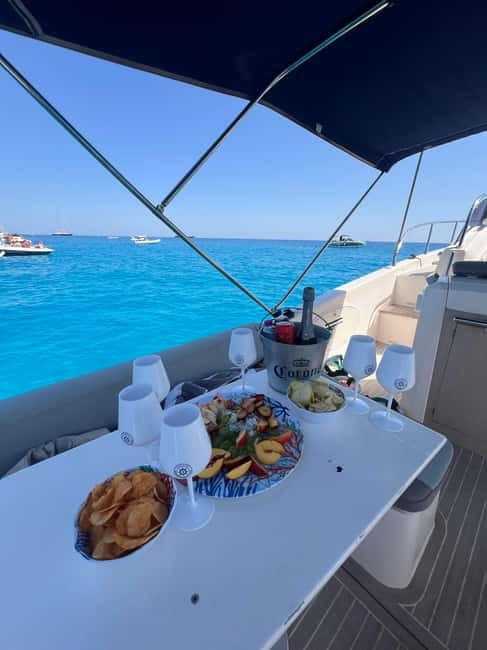 Palermo: Luxury Boat Tour with Snacks and Snorkeling - Snacks, drinks, and music on board: the luxury part you feel fast