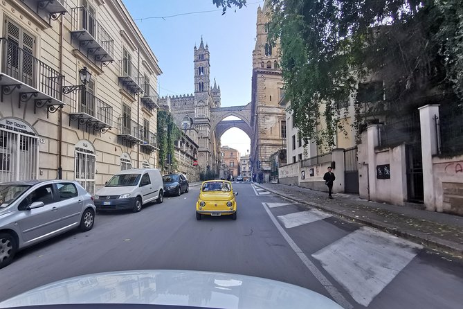 Palermo & Mondello: Vintage Fiat 500 Sightseeing Tour - Murale Falcone e Borsellino: more than street art