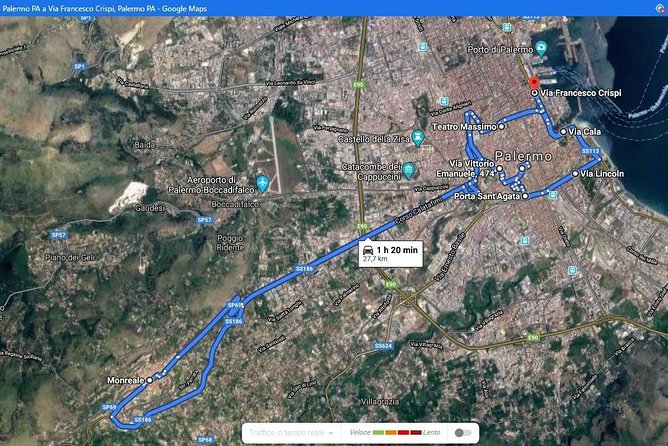 Palermo & Mondello: Vintage Fiat 500 Sightseeing Tour - Fontana Pretoria: the Fountain of Shame, and why it matters