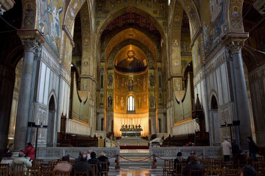Palermo, Monreale and Mondello Private Tour with Street Food - Palermo highlights: Teatro Massimo, Quattro Canti, and the Royal Palace