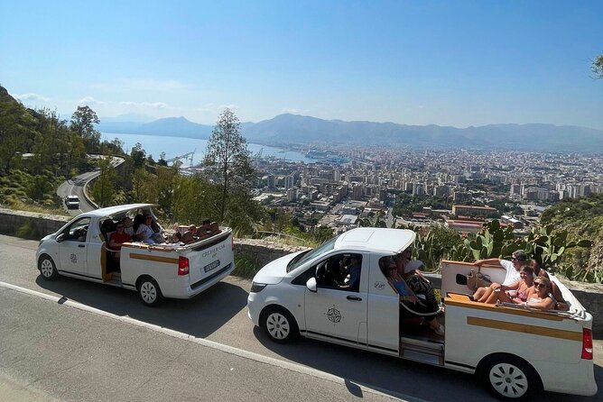 Palermo: Panoramic Mount Pellegrino in CruiserCar - Stop 2: Mondello, a beach town with Art Nouveau villas