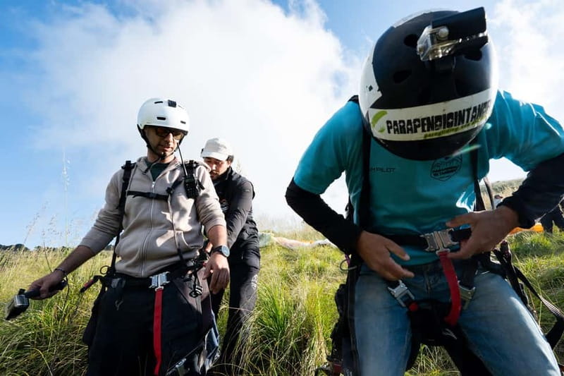 Palermo: paragliding flight with instructor foto and video - The Flight Route, Zingaro Views, and San Vito Lo Capo from the Sky