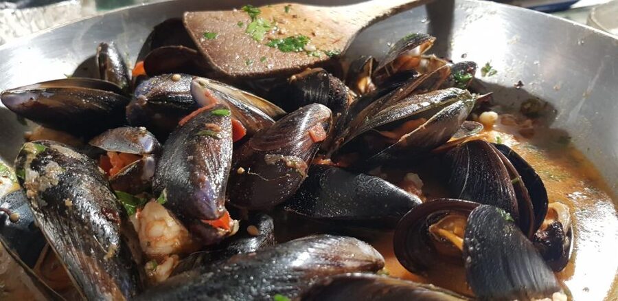 Palermo: Sicilian Cuisine Social Cooking Class & Dinner - The outdoor dinner you eat right after cooking