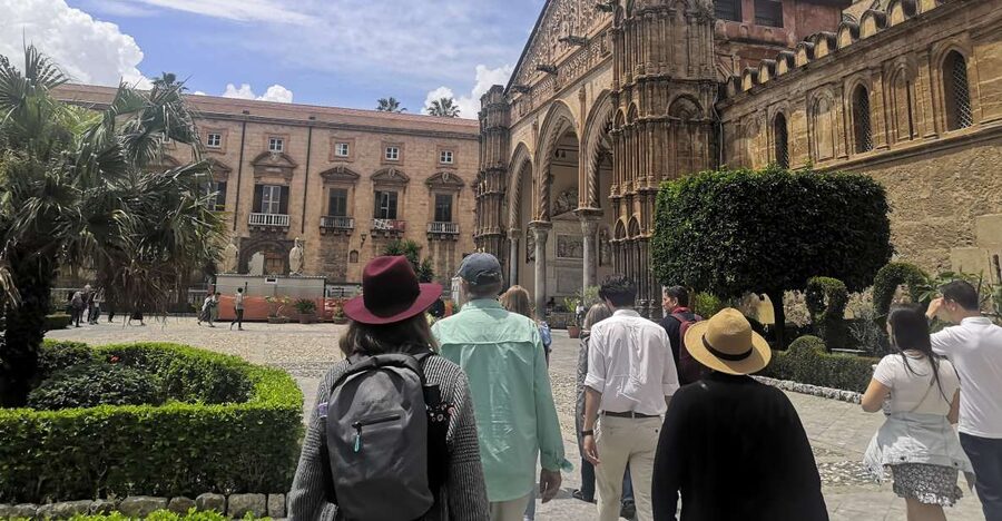 Palermo: Street Food Walking Tour with Local Guide & Tasting - From Teatro Massimo to Capo Market, the Route Makes Sense