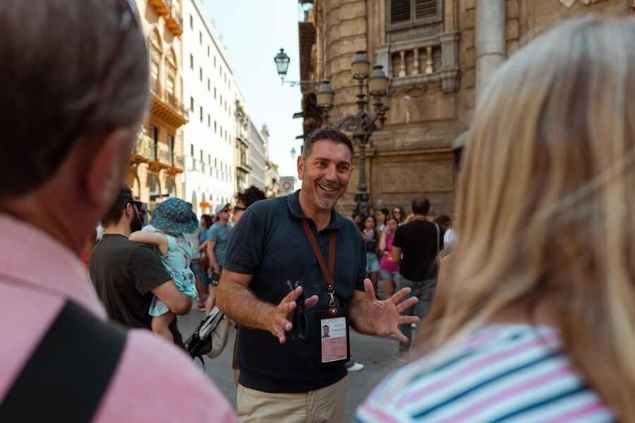 Palermo: UNESCO World Heritage Sites Guided Walking Tour - Teatro Massimo photo stop: get your bearings fast