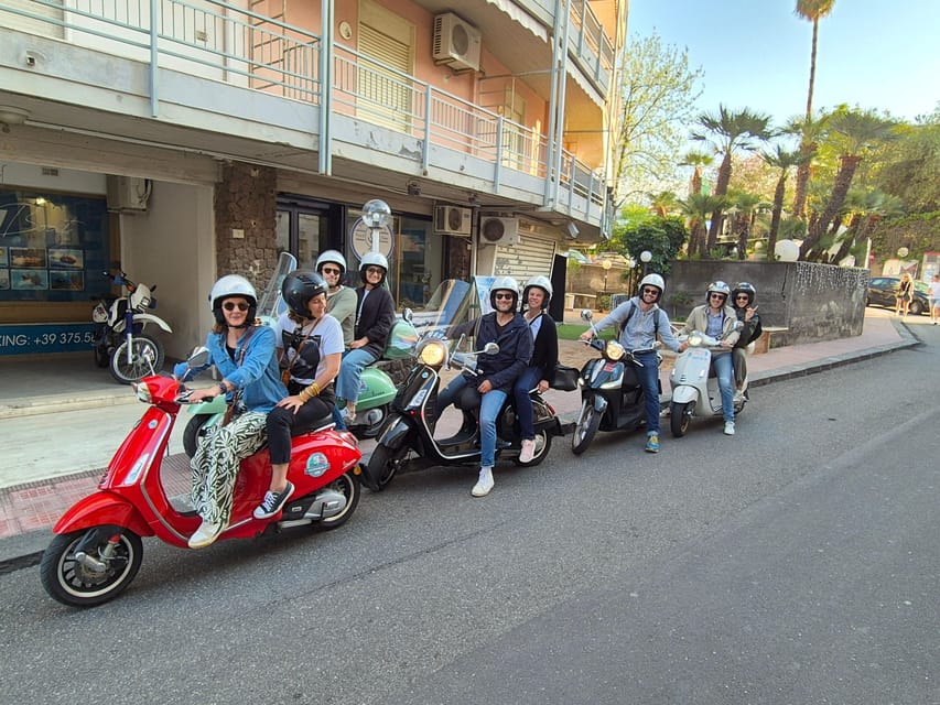 Panoramic Vespa tour of Taormina, Castelmola and White Lotus series locations - Meeting in Giardini Naxos, Then Getting Your Vespa Game On