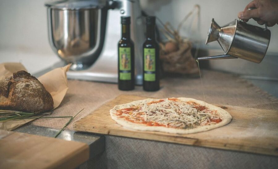 Partinico: Pizza-Making Class on an Organic Farm with Wine - The Organic Farm Walk Through Vines, Olives, and Citrus