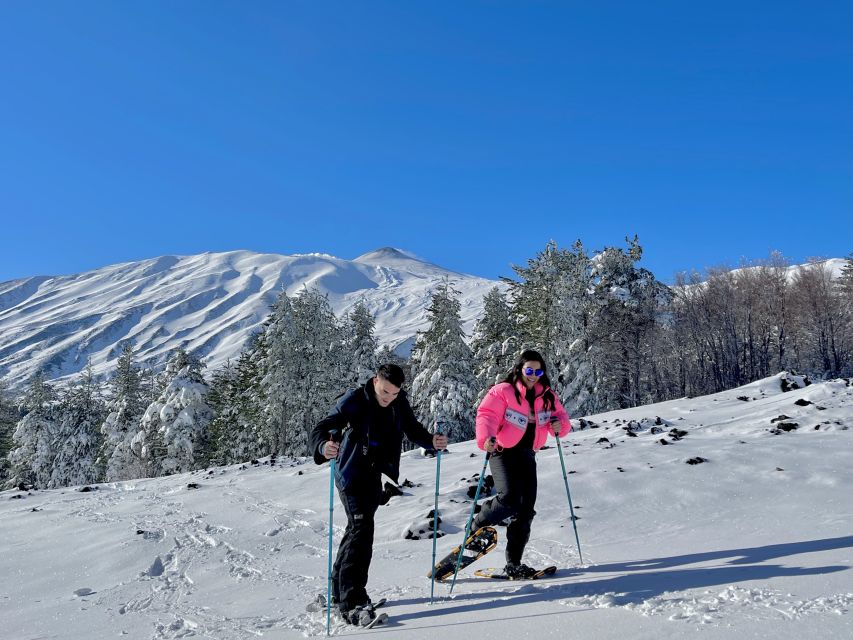 Piano Provenzana: Guided Mt. Etna Snowshoeing Trek - Panoramas from 2200m: Sea, Taormina, Calabria, and the Summit Craters