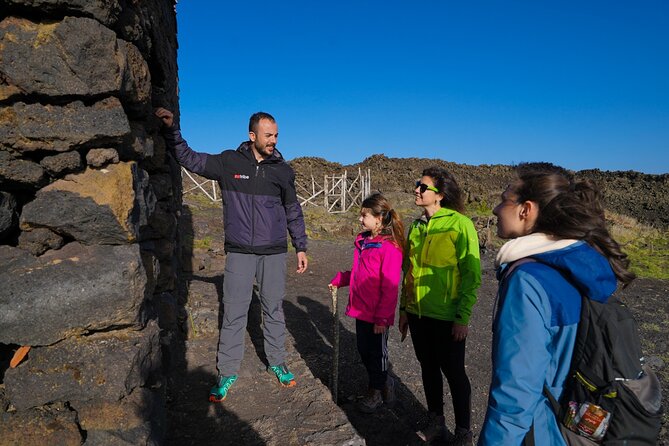 Private Etna Trekking half day tour from Taormina - Stop 1 on Etna: A Guided Walk Through Lava Fields