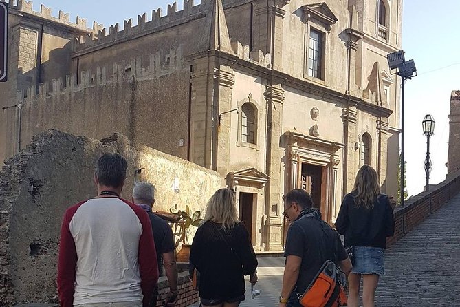 Private Godfather and Taormina Tour with Luxury Van - Stop 3: Cattedrale Maria SS. Annunziata e Assunta, the movie-recognizable cathedral moment