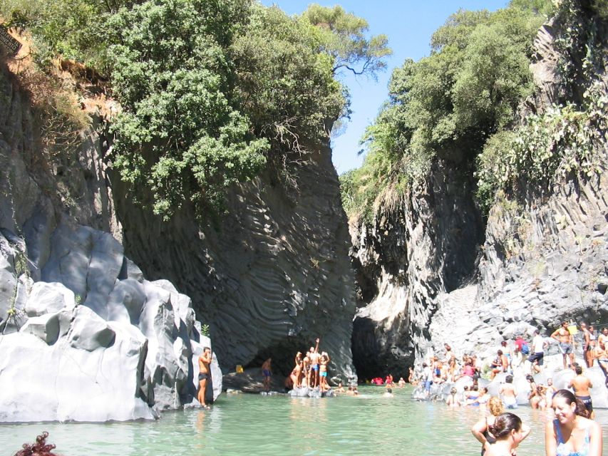 Private Tour of Alcantara Gorges. Including Food and Wine - Entering the Alcantara Park Area: What You Actually Do There