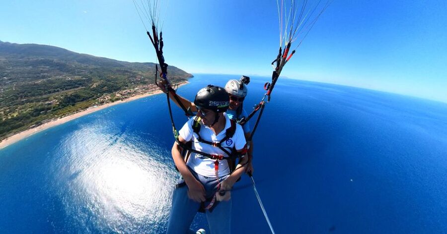 San Vito Lo Capo: paragliding flight with instructor/video - Safety and instruction: what happens before you get airborne