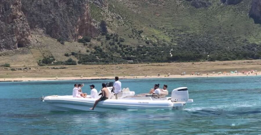 San Vito Lo Capo: tour Riserva dello Zingaro e Scopello - Cruising the coast before the reserve: San Vito beaches and tower viewpoints