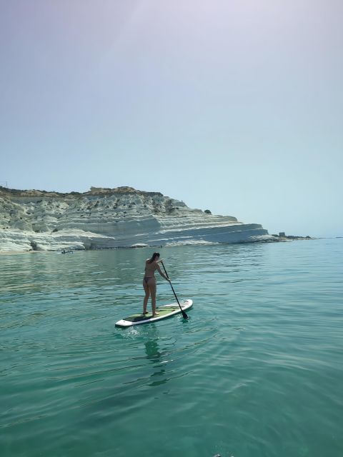 Scala dei Turchi: Catamaran Tour & Aperitif - First stop: Scala dei Turchi white marl and real swim time