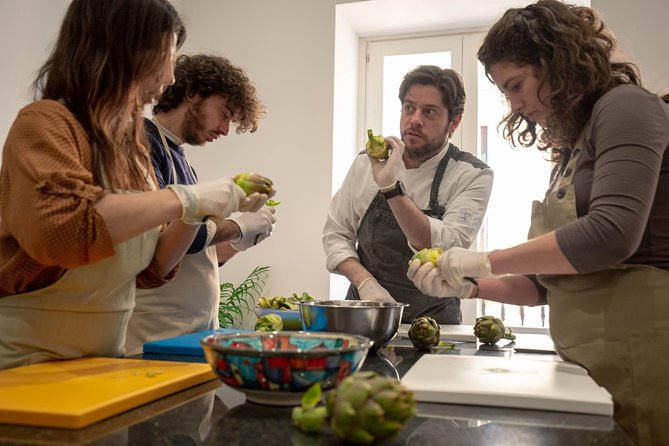 Sicilian Cooking Class - From Porta Carini to the Capo Market meeting spot