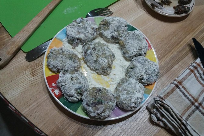 Sicilian Cooking Class : From Black to White - Your Sicilian menu: caponata, anchovy fish balls, and ricotta cuddureddi