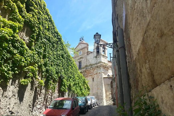 Sicilian Villages & Ricotta Tasting - including Lunch from Cefalu - Lunch with wine from the Madonie countryside: good value, but plan for speed