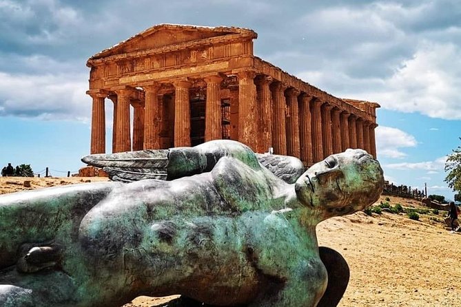 SICILY - Culture & Flavours 8 Days/7 Nights Tour - Cefalù and Villa Romana del Casale: cliff town and mosaic floors