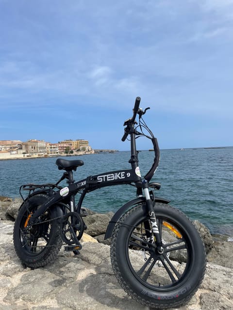 Siracusa E-bike rental service - What You Get: Bike, Helmet, Lock, and Full Insurance