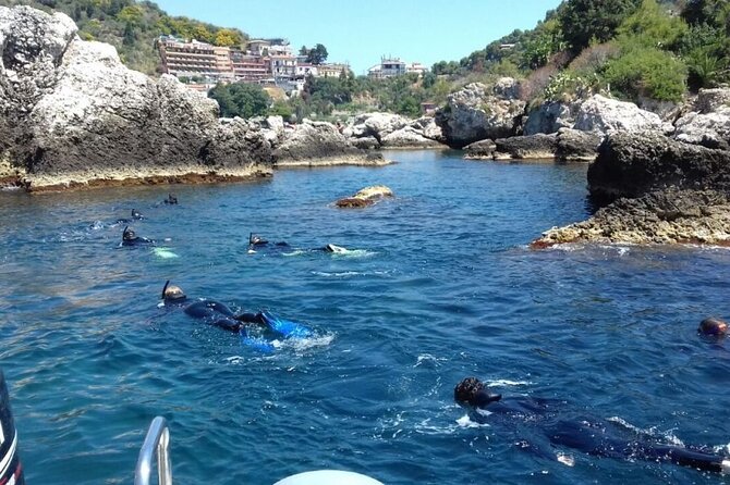 Snorkeling at Isola Bella Marine Park Taormina - Giardini Naxos meeting: quick setup, clear start