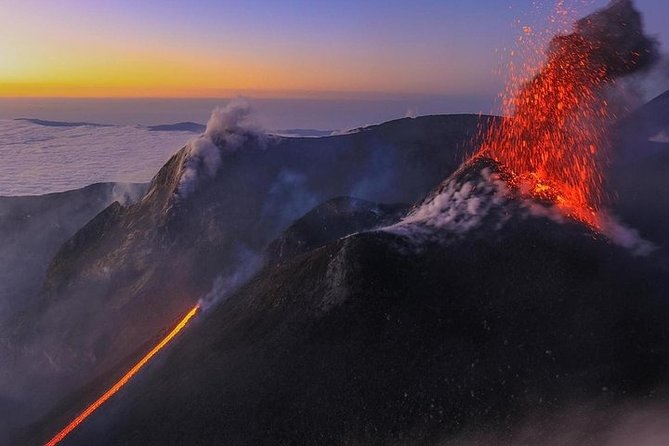 Sunset Trekking on Mount Etna - The ride up: Etna villages, vineyards, and orchards before the hike