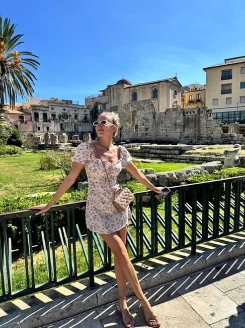 Syracuse, Ortigia and Noto: day tour with Pick-Up from Catania - Noto’s baroque town walk and sunset from a church bell tower