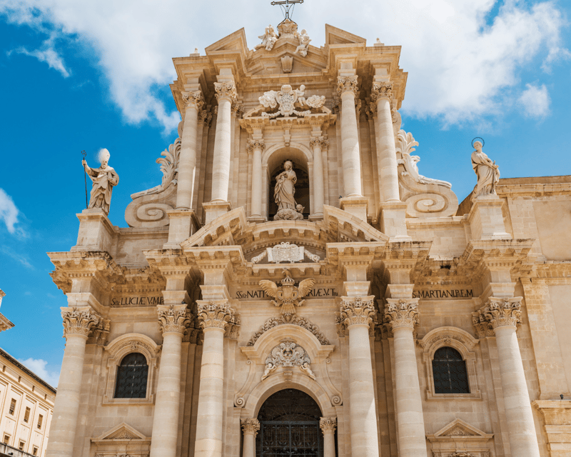 Syracuse Ortigia and Noto from Catania - Stop 1 and the approach to Syracuse via Neapolis (50 minutes on the move)