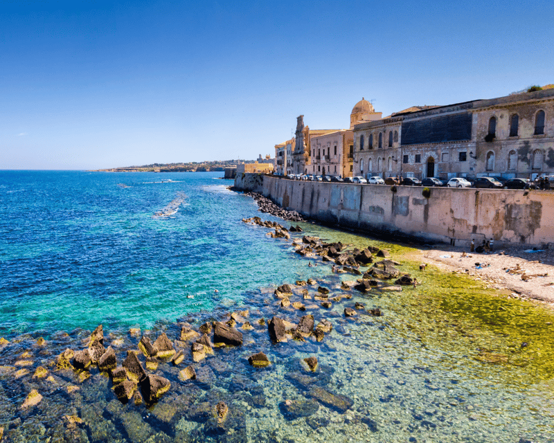 Syracuse Ortigia and Noto from Catania - Meeting at Lavika Tour, then settling in for the drive