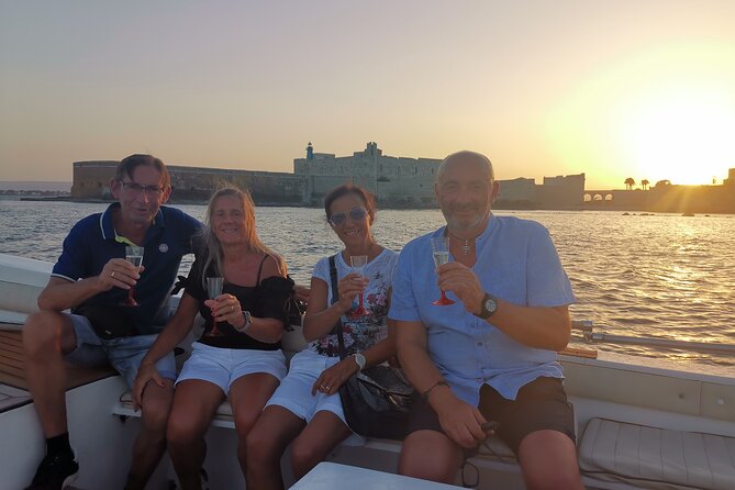 Syracuse private boat with aperitif - Maniace Castle From the Water: Swim Time at a Norman-Byzantine Landmark