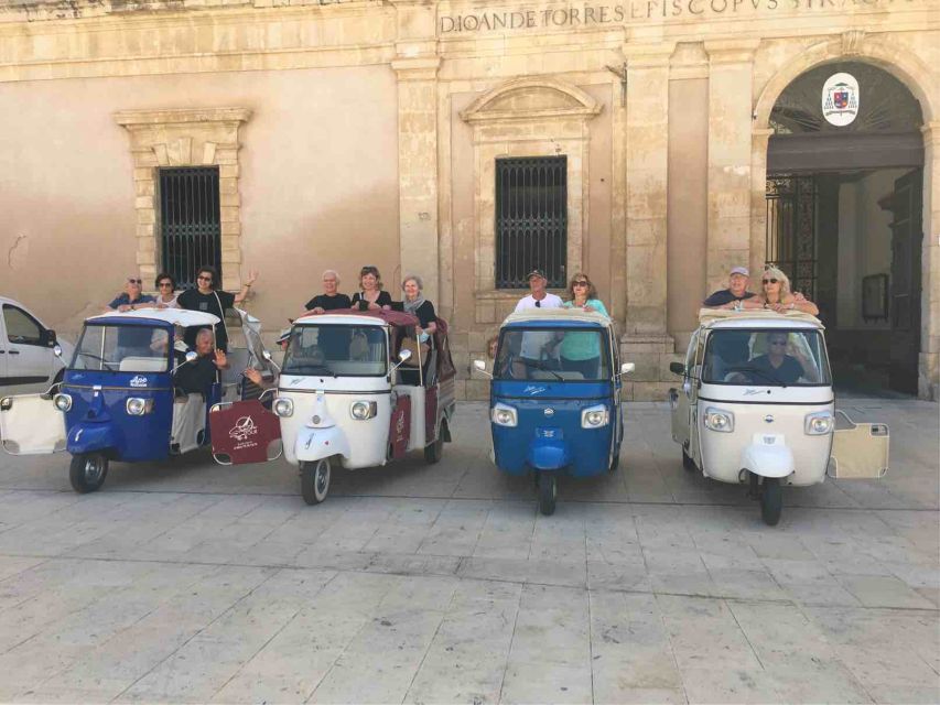 Syracuse: Private Tour of Ortygia on a Tuk Tuk - Fonte Aretusa and Porta Marina: Waterfront Stops That Pay Off