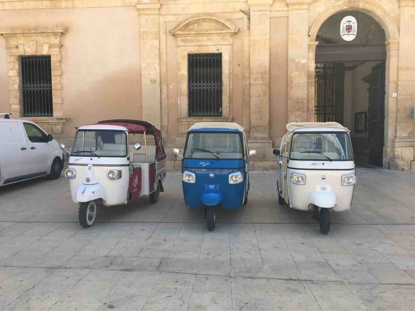 Syracuse: Private Tour of Ortygia on a Tuk Tuk - Weather and Timing: Keep Your Expectations Flexible