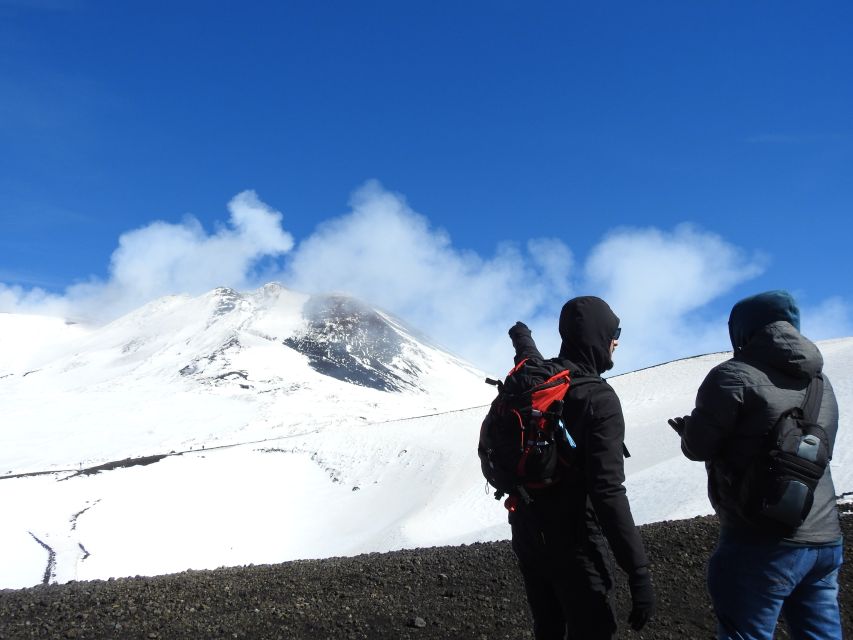 Taormina and Catania: Private guided Etna hike by cable car - Descent on volcanic ash: hands-on terrain, not just views