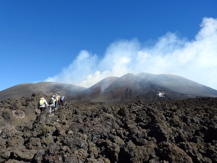 Taormina and Catania: Private guided Etna hike by cable car - Door-to-door start: pickup in Taormina or Catania