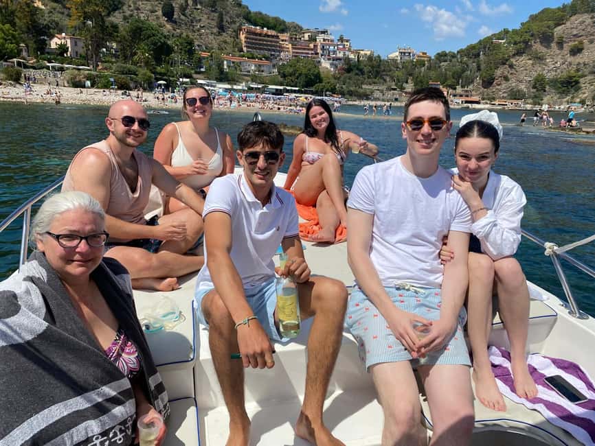 Taormina: Boat Tour with Sicilian Wine Tasting - Blue Grotto photo stop: the quick hit before the longer swim