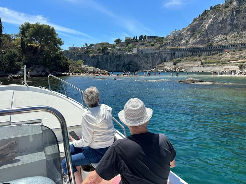 Taormina: Boat Tour with Sicilian Wine Tasting - Taormina coast and bays: the string of photo stops that keep it interesting