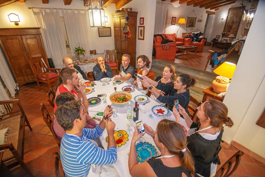 Taormina: Dining Experience at a Local's Home - A home dinner in Taormina, not a staged cooking class