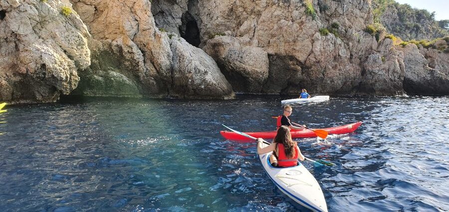 Taormina: Kayak Coastal Tour to Isola Bella and Blue Grotto - Dolphins, when conditions cooperate
