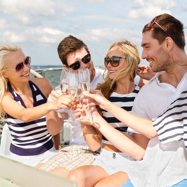 Taormina: Private Boat Tour with aperitif - Inside the modern boat, where comfort actually helps