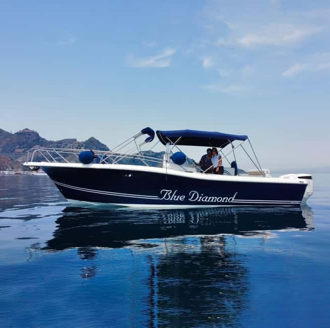 Taormina: Sunset Boat Tour with Dolphin Watching & Aperitif - Sunset boat route from Giardini Naxos to Cape Taormina