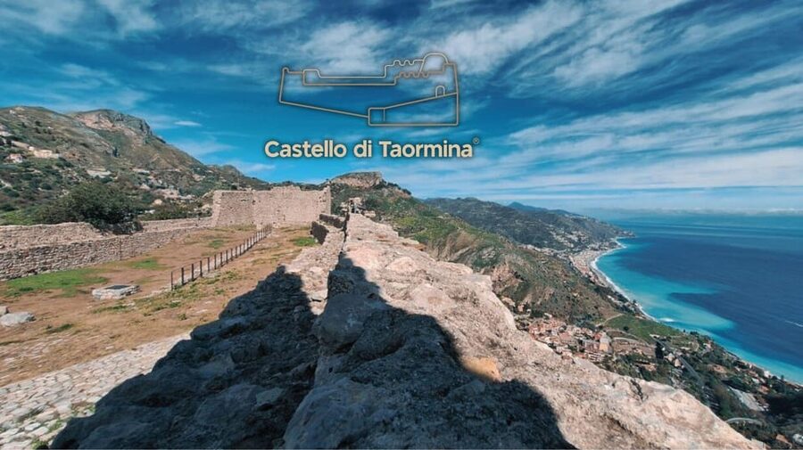 Taormina; Taormina Castle Tour - Inside the route: how the smartphone audio guide and 21 points work