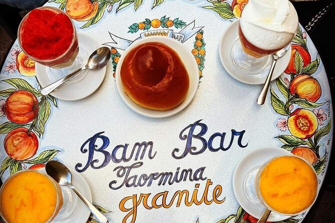 Taormina The Sicilian Colors and Flavors of the White Lotus - BamBar Taormina: the colorful start and sweet snack moment