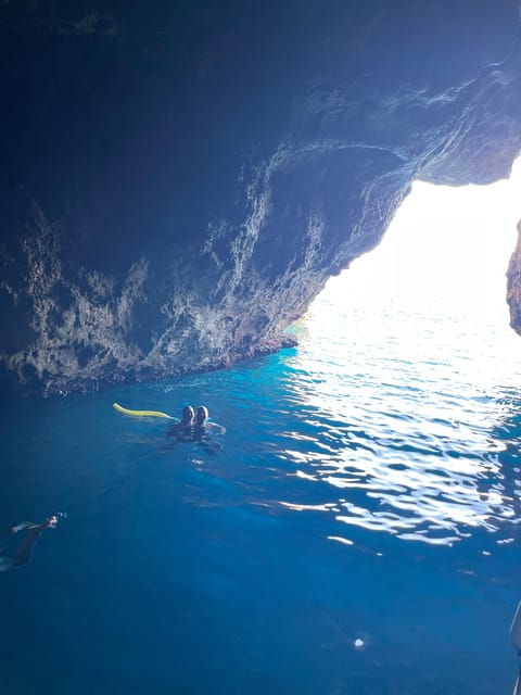 Terrasini: Boat Tour of the Terrasini Caves - Magaggiari Beach, the “Maldives of Magaggiari”: beach time with sea access