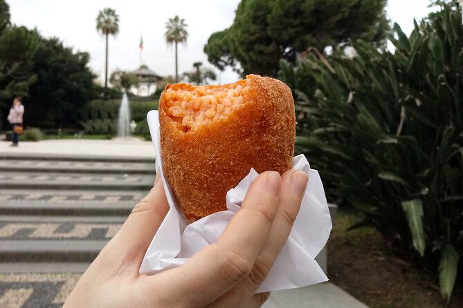 The Original Catania Street Food and Market Tour by Streaty - Piazza Mazzini and Via dei Crociferi: history between bites