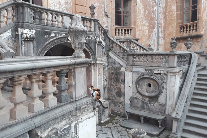 Tour of Villa Palagonia and Street Food itinerary in Bagheria - Palazzu Cutò, Villa Aragona-Cutò, and the quick municipal-library stop