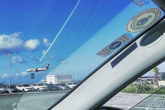 Transfer from Palermo Airport to Palermo - Sedan versus 7 to 8 seat minivan, chosen for your group size