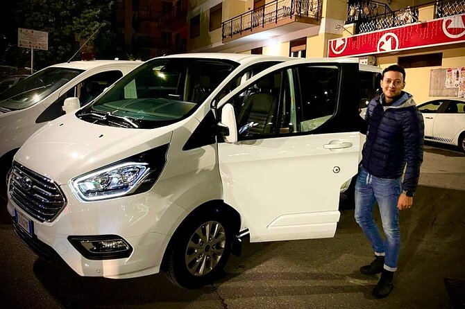 Transfer Messina Taormina and return by Van for small groups - Price and value: $600.79 per group up to 8